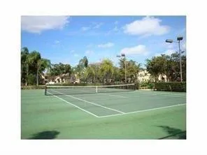 a view of a tennis court
