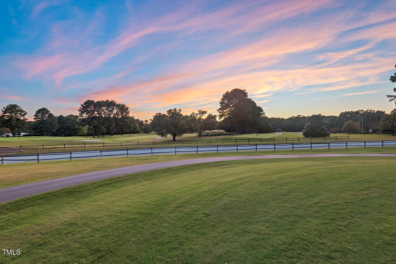3210 Medford Road Durham, NC 27705 - Photo 10 of 60 Course behind home at sunset 3