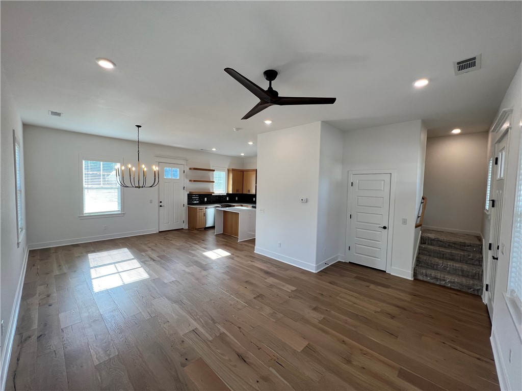 5456 Hackett Street Springdale, AR 72762 - Photo 3 of 19 Open living room, to dining & Kitchen