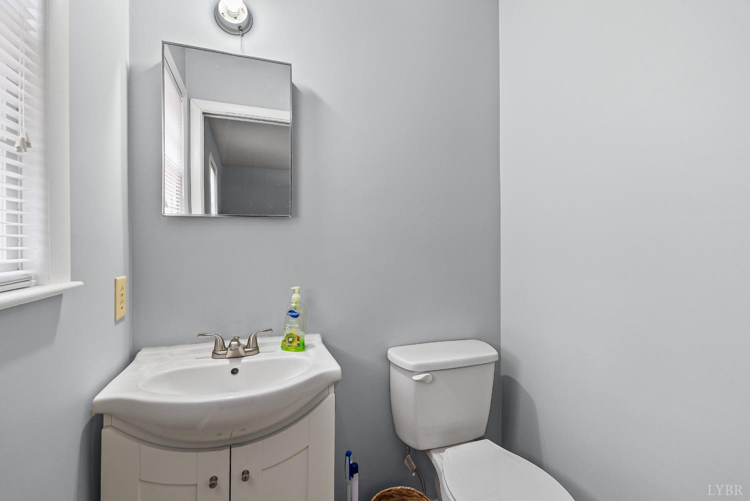969 Hawkins Road Evington, VA 24550 - Photo 17 of 40 a bathroom with a sink toilet and a mirror