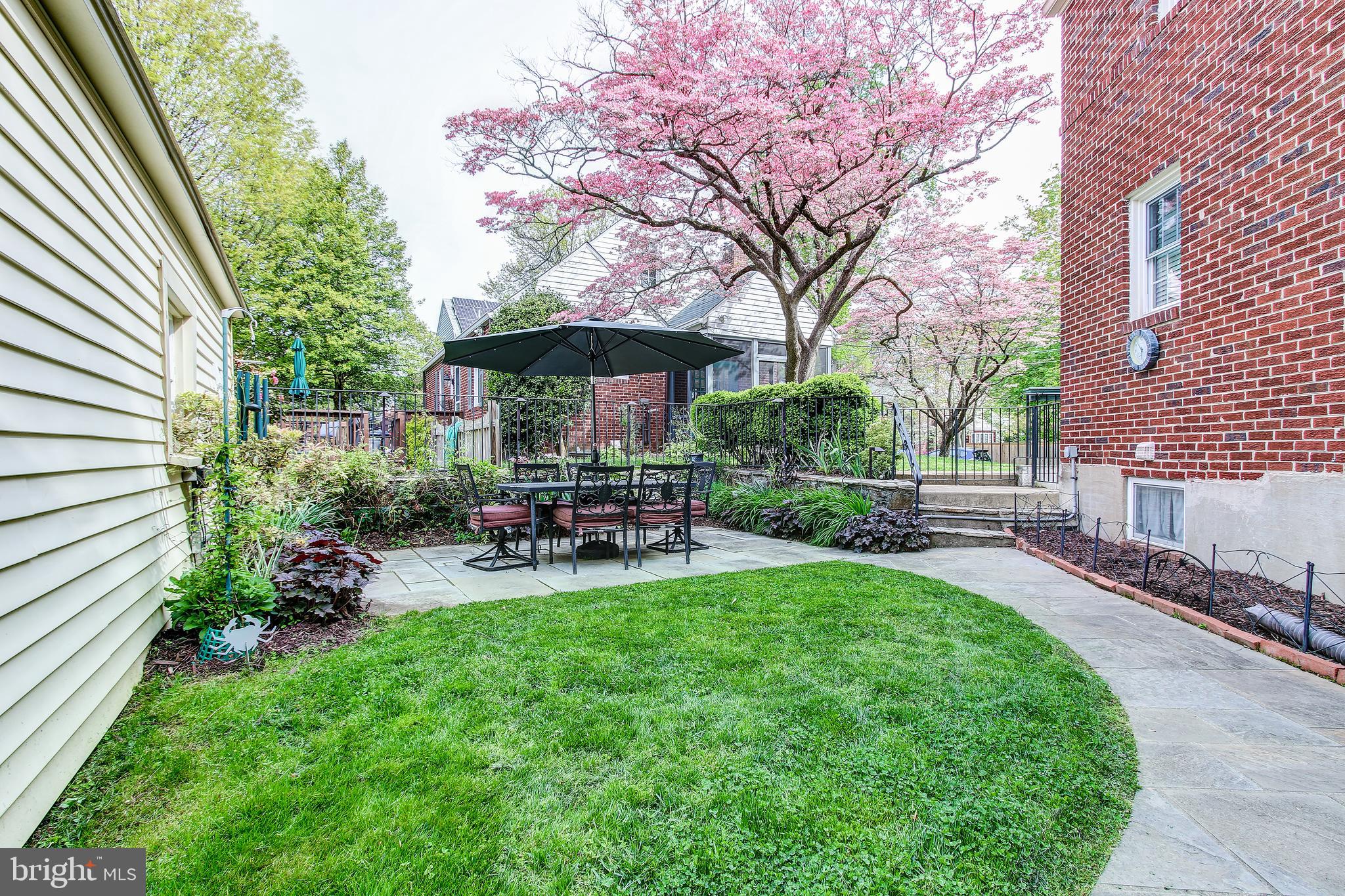 9200 Sudbury Road Silver Spring, MD 20901 - Photo 32 of 34 Rear yard and stone patio