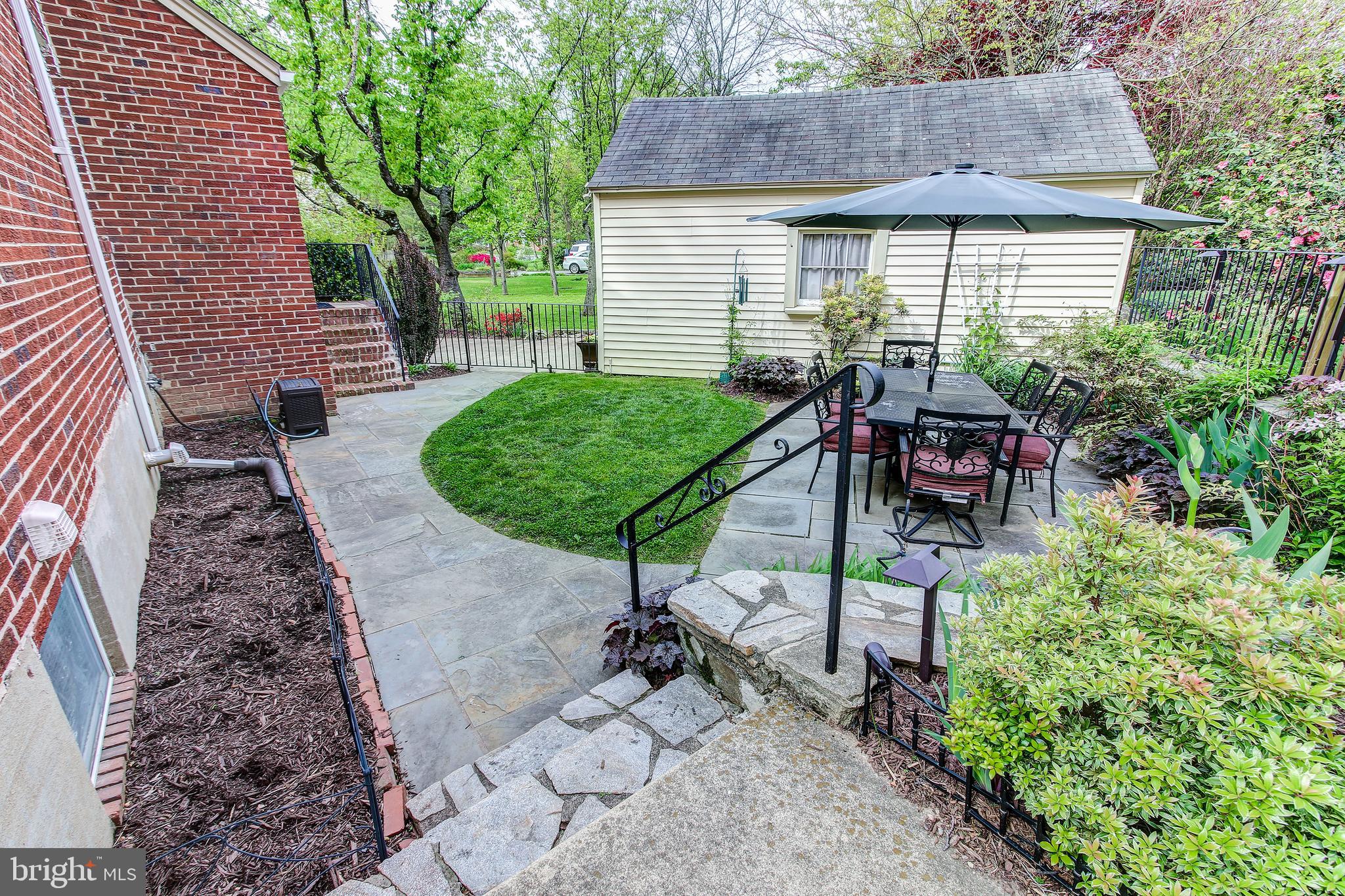 9200 Sudbury Road Silver Spring, MD 20901 - Photo 33 of 34 Beautiful slate patio