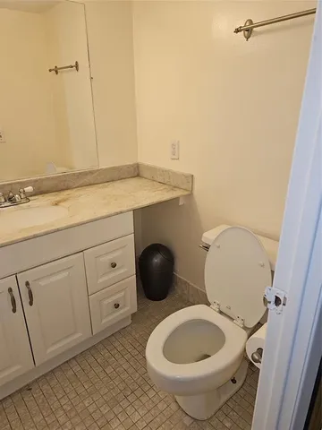 a bathroom with a sink and a toilet