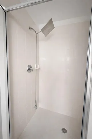 a view of room and garage