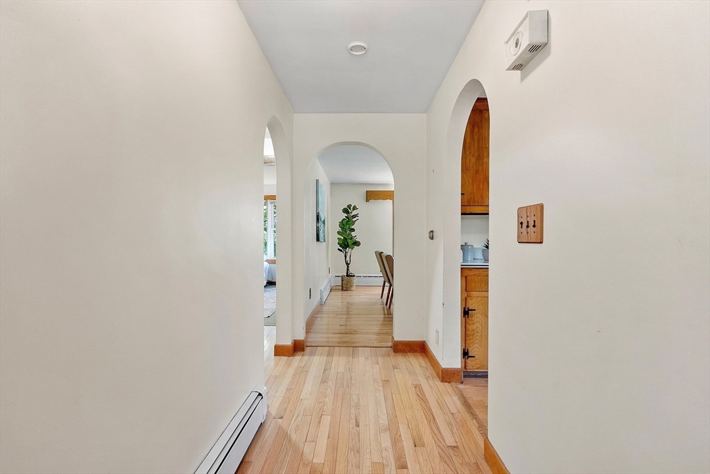 35 Philip Road Athol, MA 01331 - Photo 20 of 37 a view of a hallway view with wooden floor and staircase