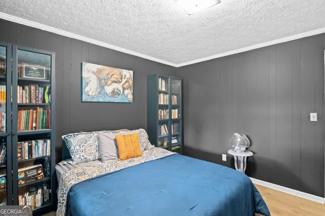 a view of a golf course with a garden