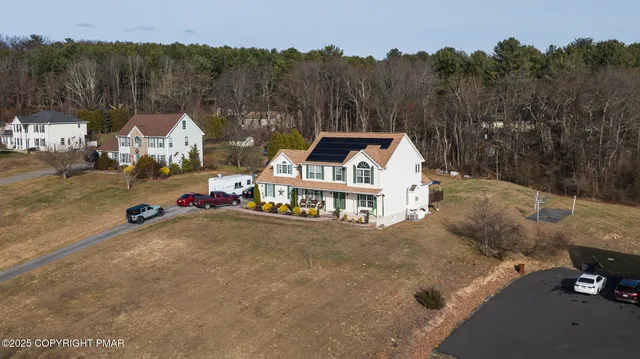 a view of a outdoor space with mountain view