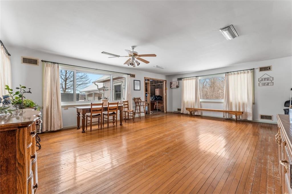 123 Mcelhaney Road Jamestown, PA 16134 - Photo 8 of 30 a view of a livingroom with furniture and hardwood floor