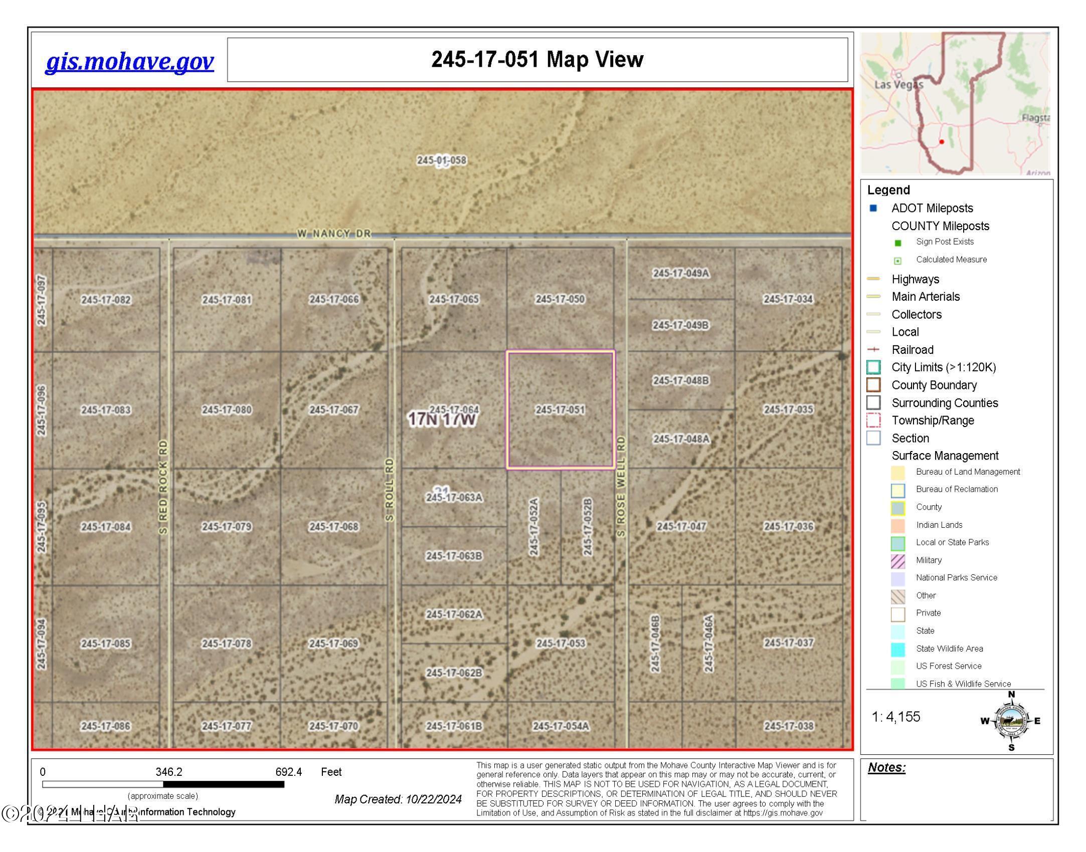 Lot 2 Rosewell Road Yucca, AZ 86438 - Photo 4 of 13 8.5_ x 11_ Landscape