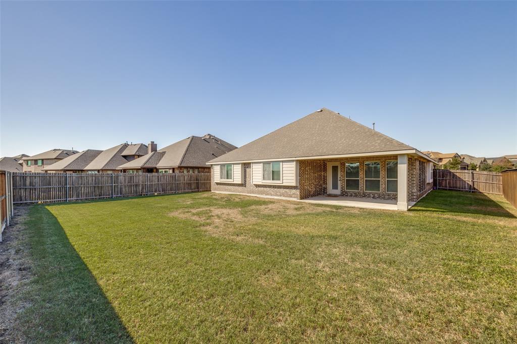 3405 Fletcher Road Heartland, TX 75114 - Photo 25 of 30 Another view of backyard which is large enough for a pool, if desired.