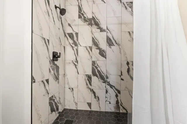 a view of small yard