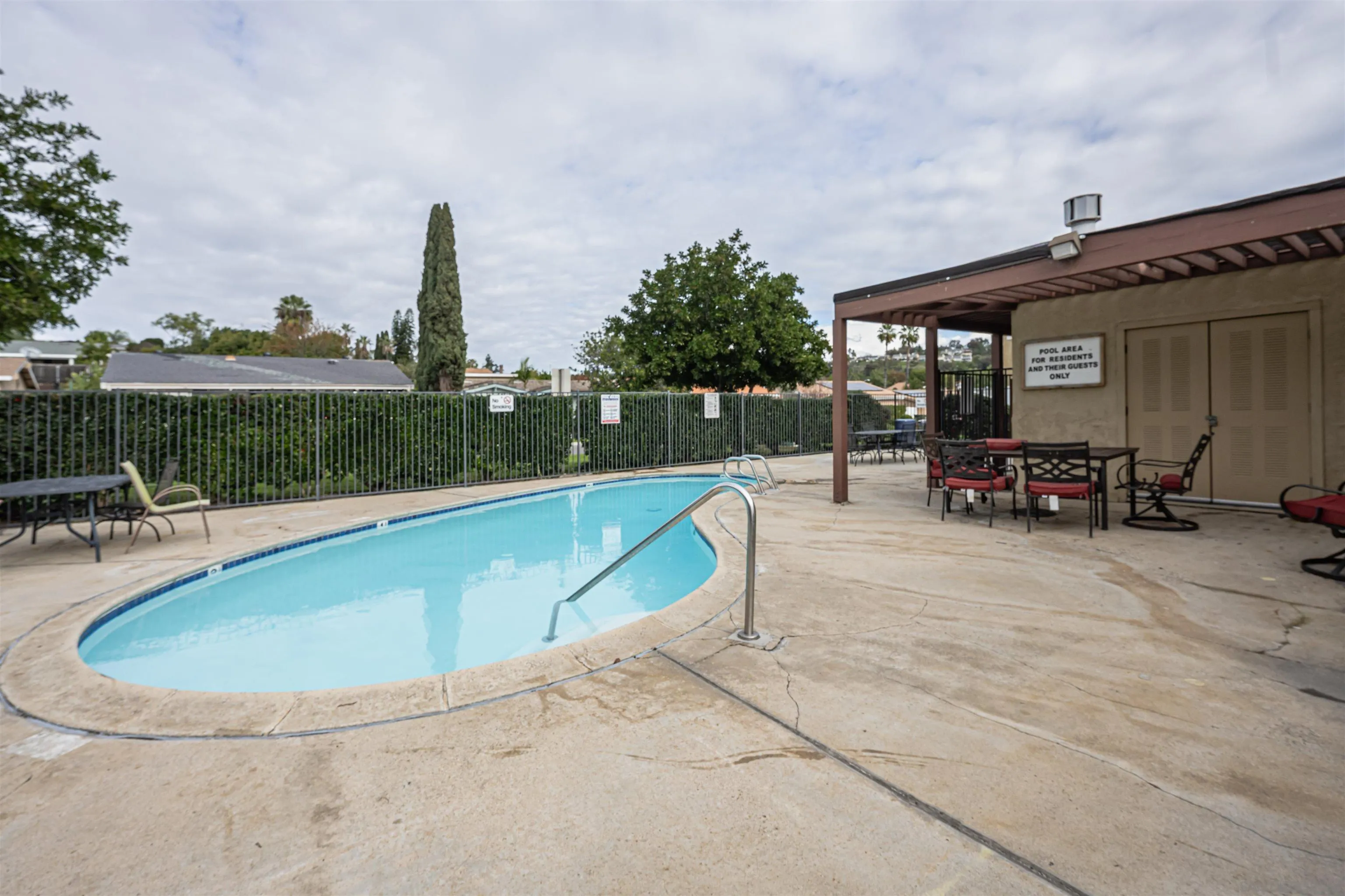 12609 Robison Boulevard, Unit 108 Poway, CA 92064 - Photo 25 of 27 swimming pool view with a seating space