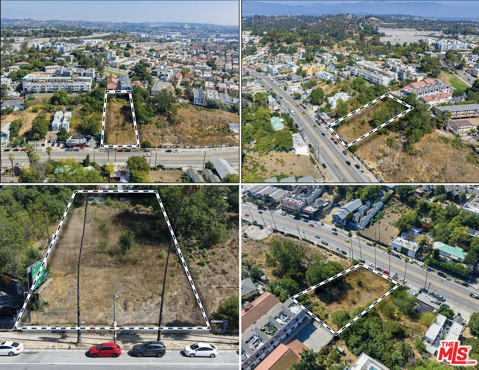 1251 Sunset Boulevard Los Angeles, CA 90026 - Photo 2 of 4 an aerial view of residential houses with outdoor space
