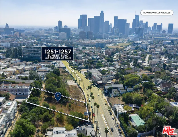 an aerial view of city