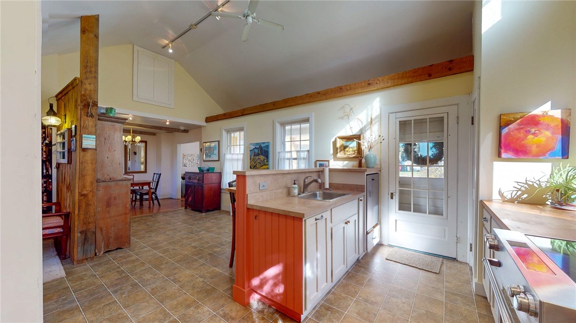 11 High Street Hopkinton, RI 02804 - Photo 7 of 39 Kitchen counter with elevated dishwasher