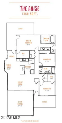 $319,950 | 6062 Fall Ridge, Santa Teresa, NM 88008