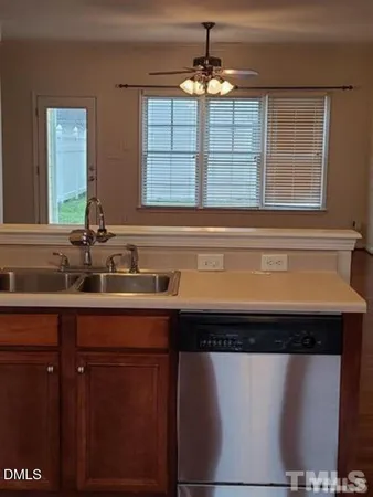 a close view of washer and dryer