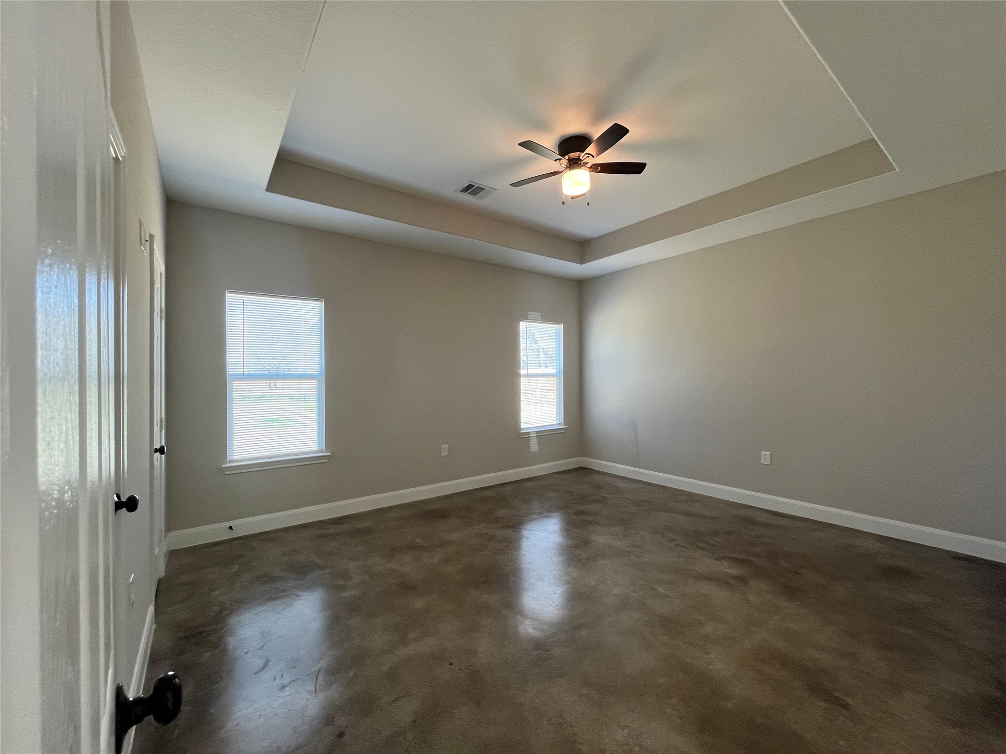 30023 Rosebud Street Magnolia, TX 77354 - Photo 14 of 21 a view of an empty room with window and chandelier fan