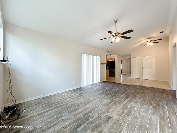 wooden floor in an empty room