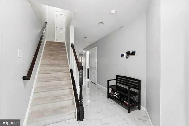 a view of entryway and hall