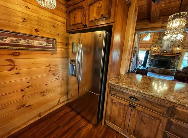 a view of a storage and utility room