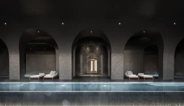 a view of staircase with washer and dryer