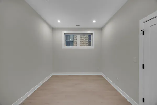 a view of empty room