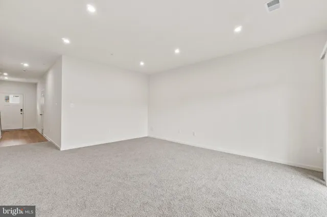 a view of empty room