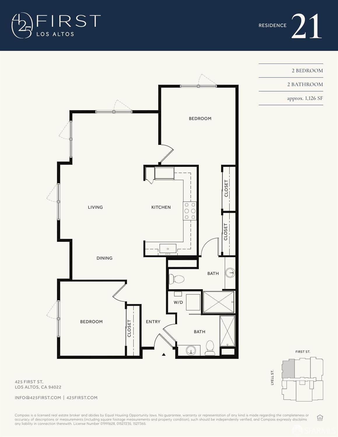 425 1st Street, Unit 21 Los Altos, CA 94022 - Photo 32 of 41 a black and white photo of a living room