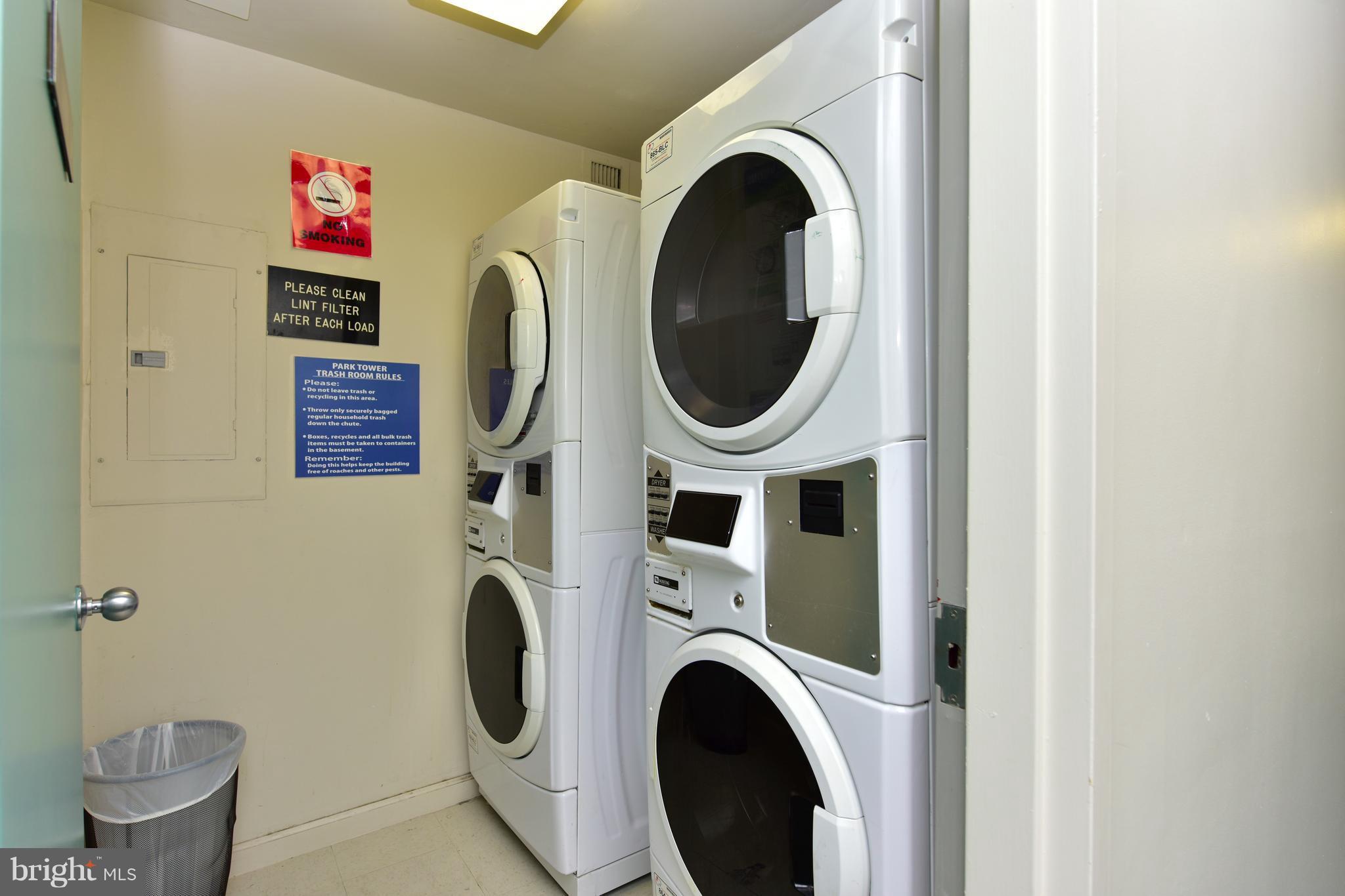 2440 16th Street Northwest, Unit 412 Washington, DC 20009 - Photo 22 of 25 a utility room with dryer and washer