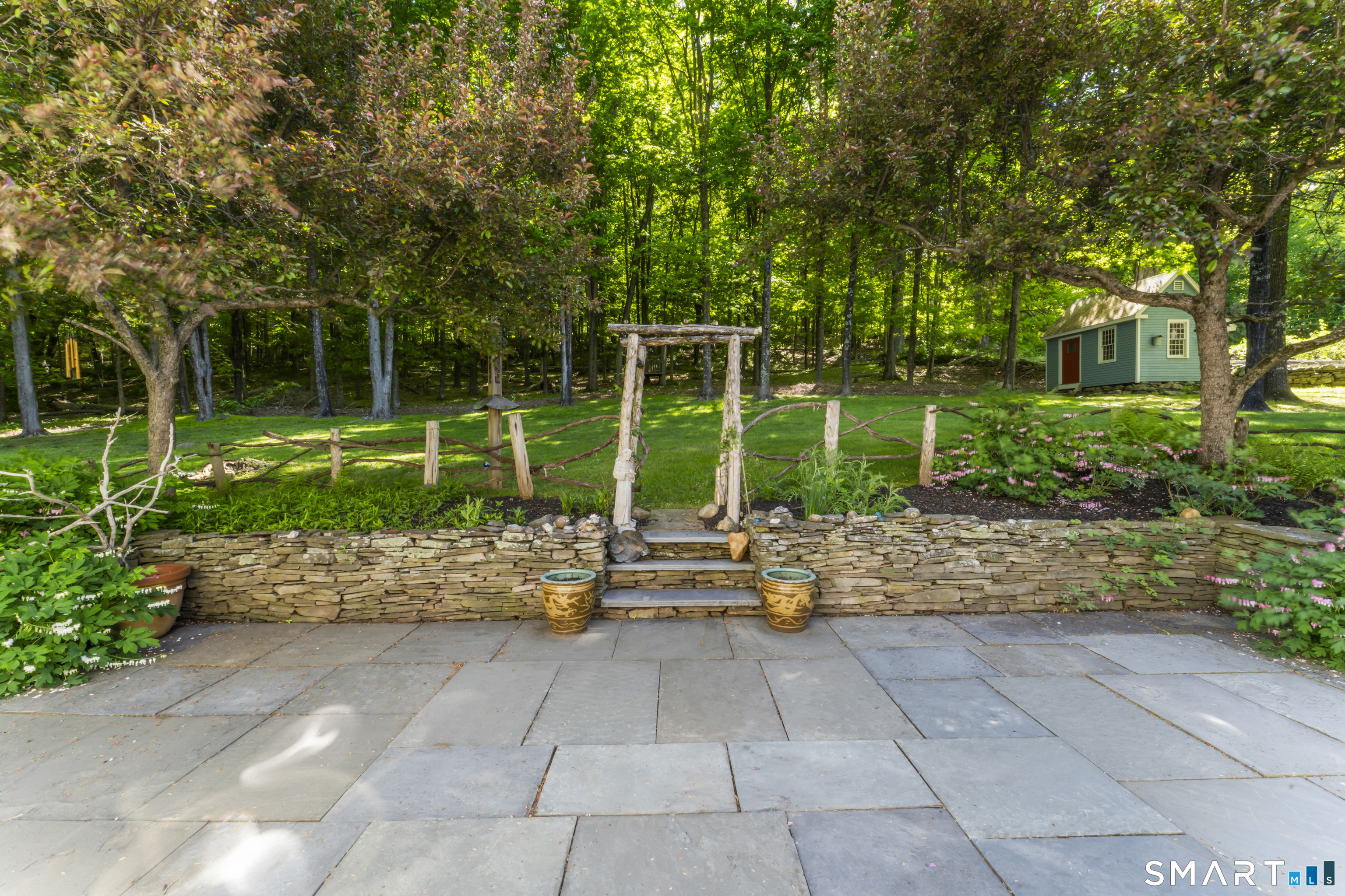 18 Gelding Hill Road Newtown, CT 06482 - Photo 37 of 40 a view of house with backyard and outdoor seating