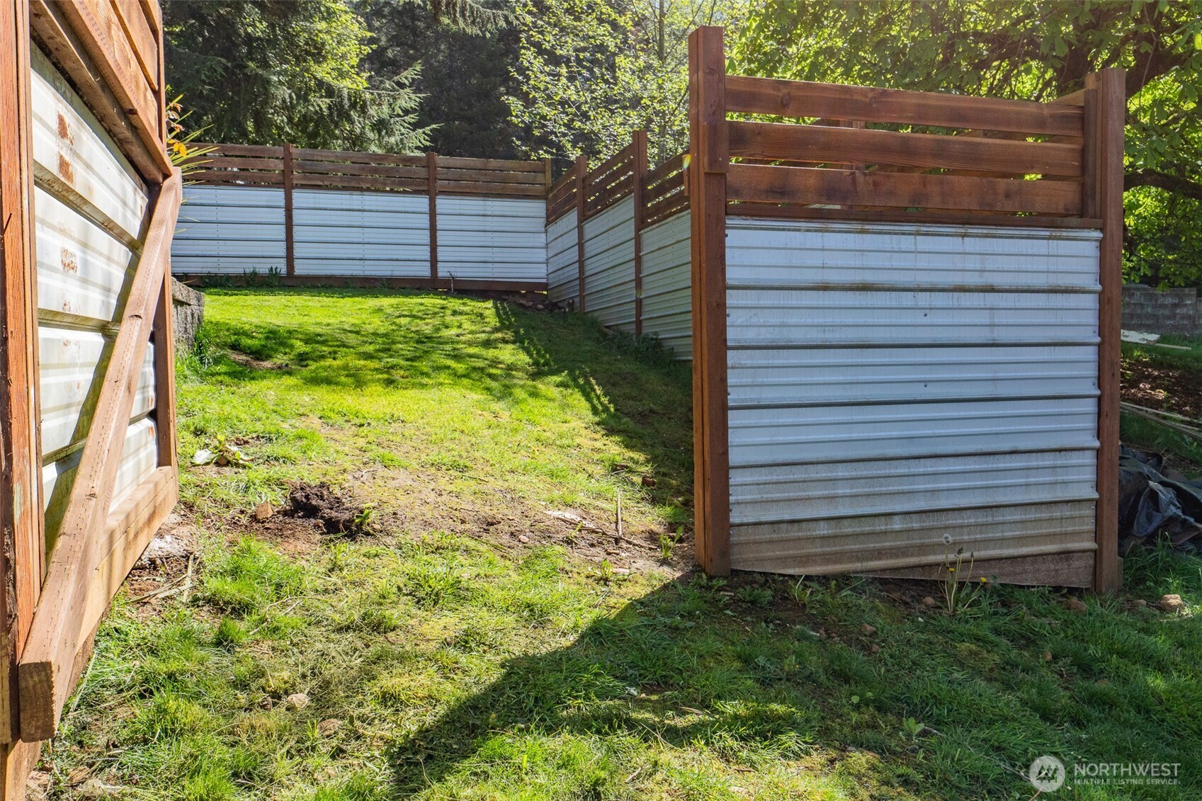 690 North Summit Road McCleary, WA 98557 - Photo 5 of 40 a view of a backyard with pathway