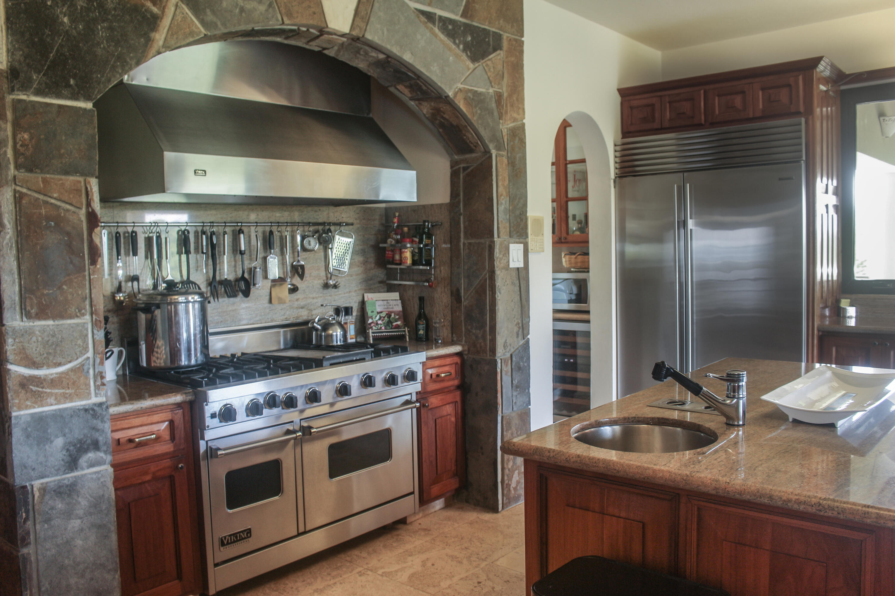 1 Southeast Harbor Estates Culeba, PR 00775 - Photo 18 of 56 a kitchen with stainless steel appliances granite countertop a stove and a sink