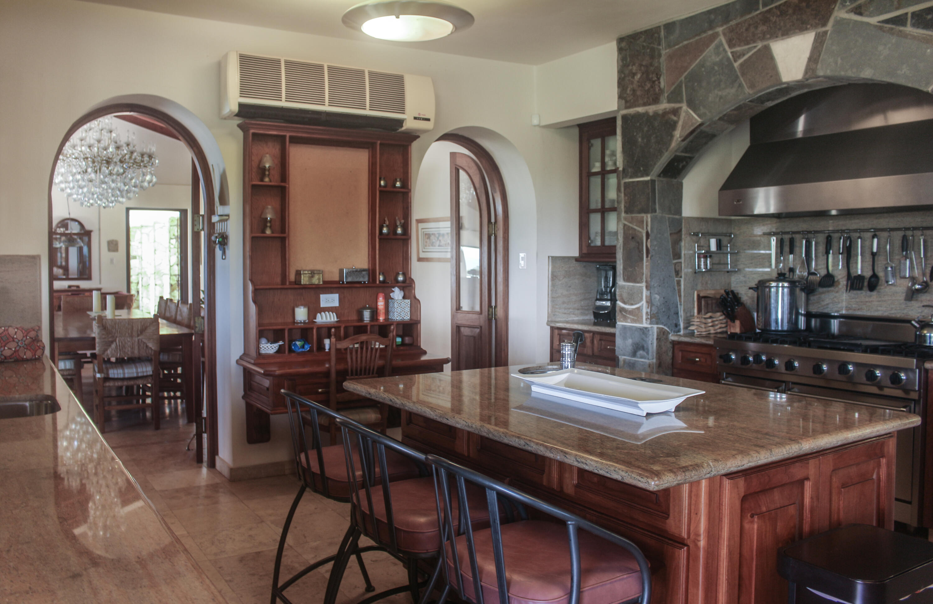 1 Southeast Harbor Estates Culeba, PR 00775 - Photo 20 of 56 a dining hall with stainless steel appliances granite countertop a dining table and chairs