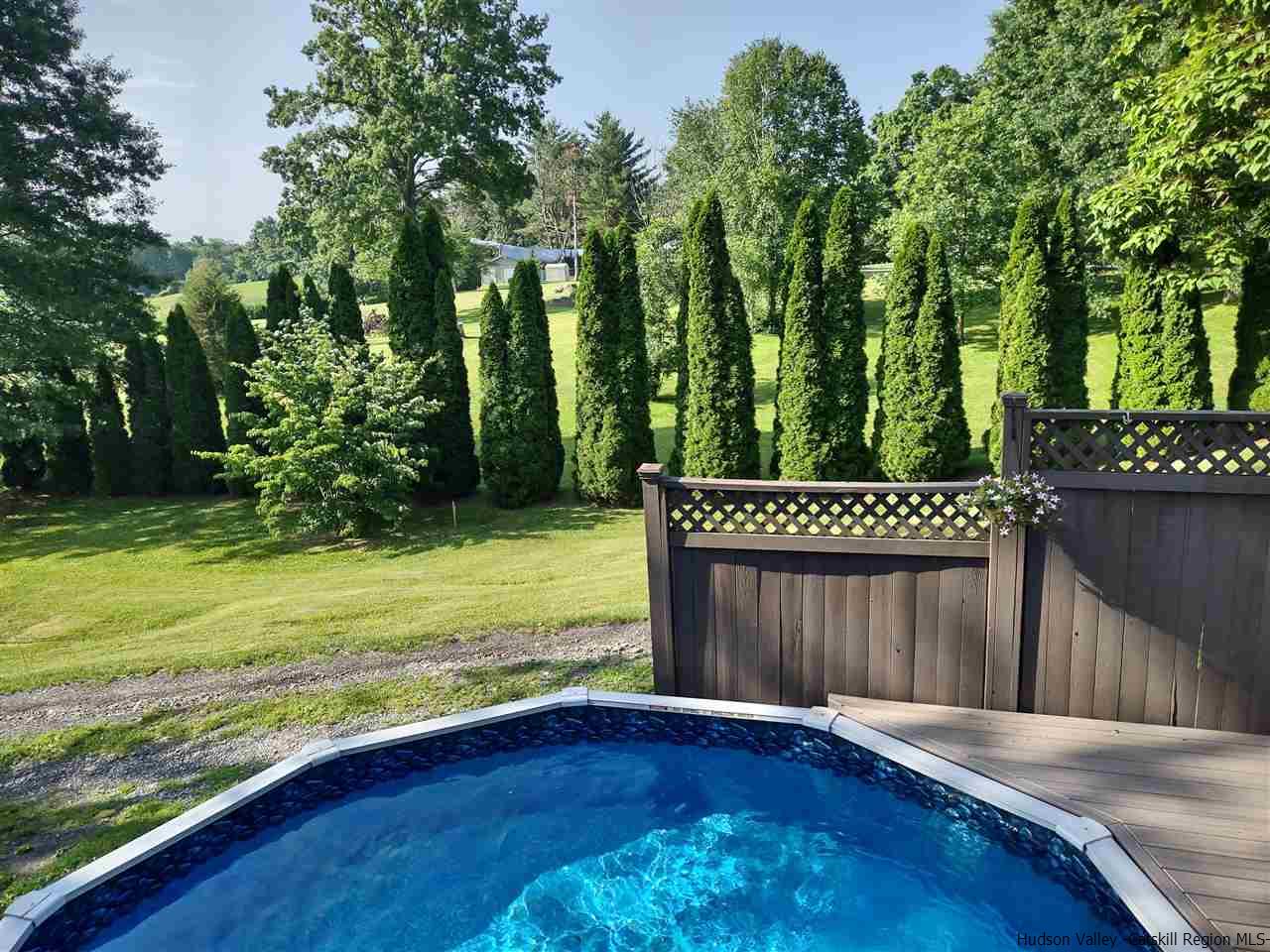 685 Churchland Road Saugerties, NY 12477 - Photo 24 of 30 a view of a garden with an outdoor space