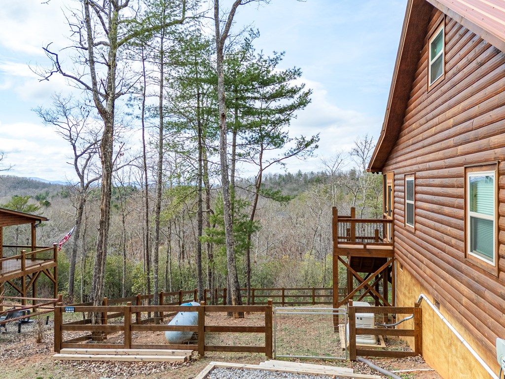 110 Sawtooth Rdg Road Murphy, NC 28906 - Photo 35 of 37 a view of a balcony with chairs