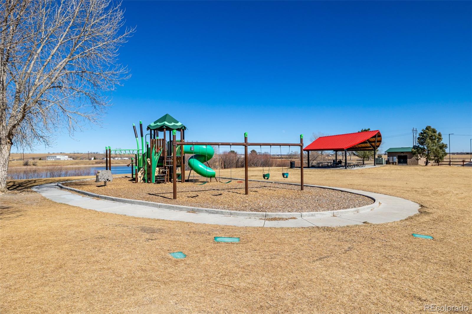 1875 Rancher Drive Milliken, CO 80543 - Photo 50 of 50 a view of a swimming pool with a lawn chairs