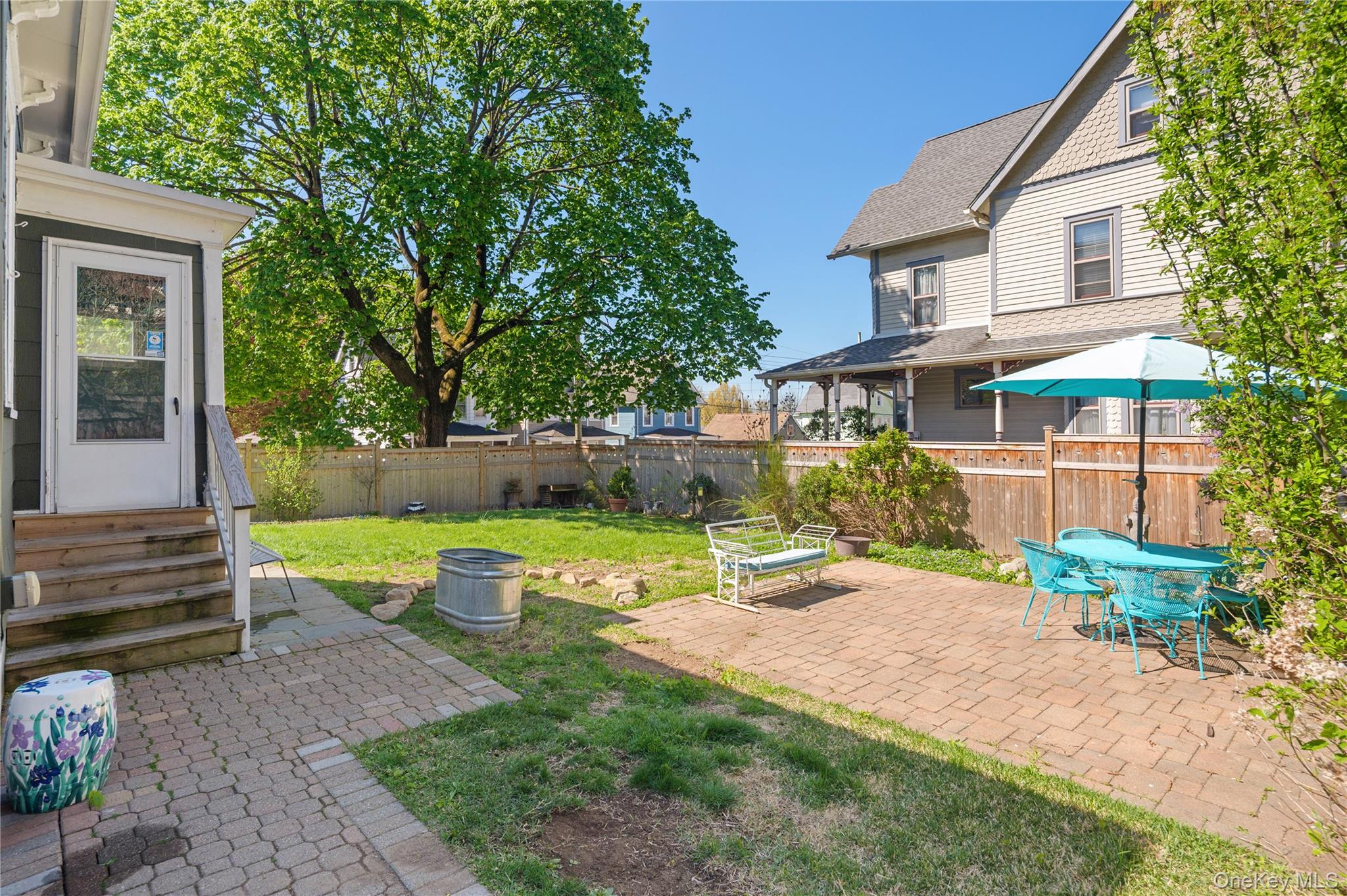 200 Nelson Avenue Peekskill, NY 10566 - Photo 32 of 41 Expansive patio in the rear, fenced yard
