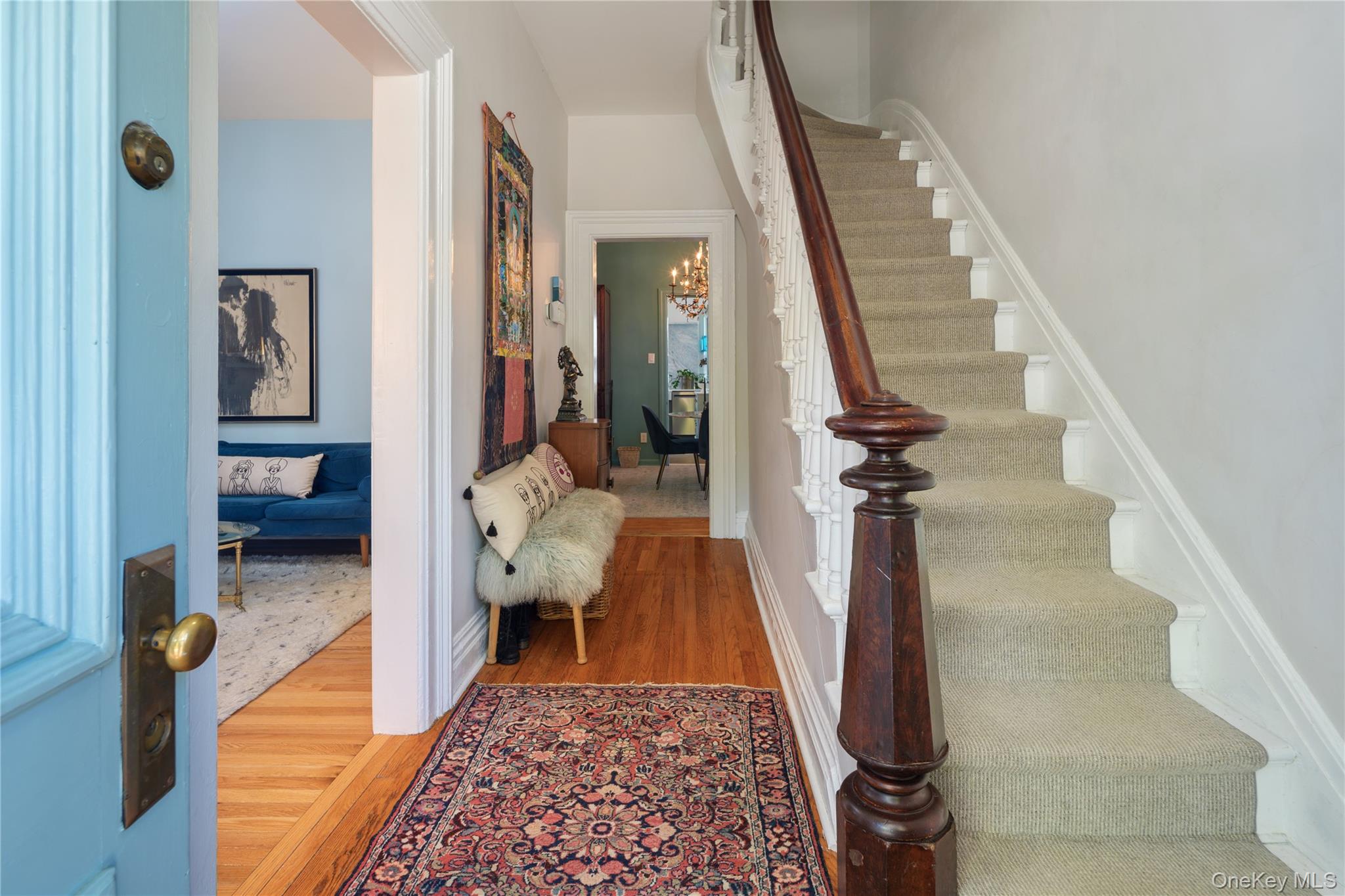 200 Nelson Avenue Peekskill, NY 10566 - Photo 4 of 41 Living room view on left, stairs to second floor