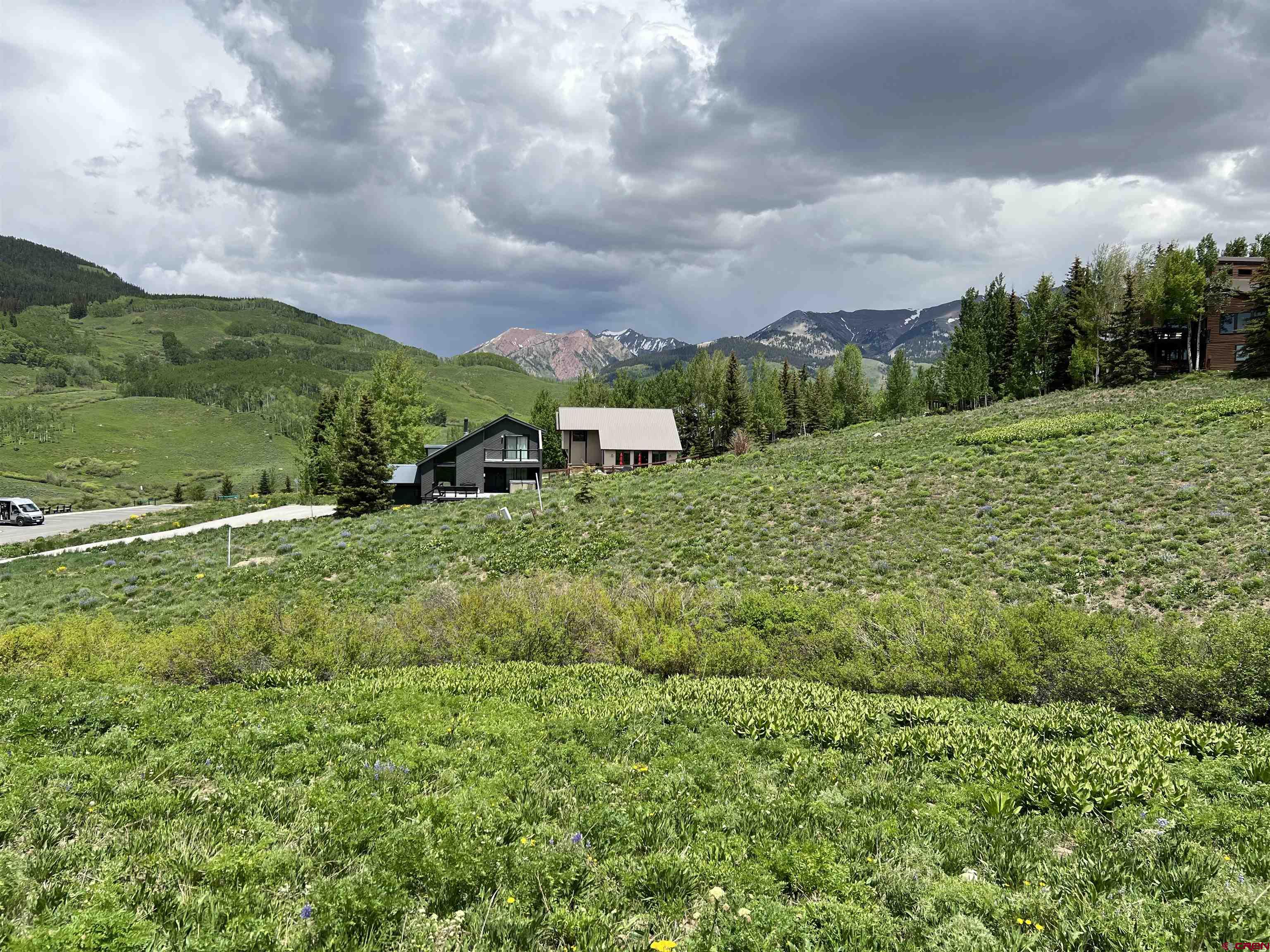 18 Cinnamon Mountain Road Crested Butte, CO 81225 - Photo 12 of 12 a view of a garden with an buildings