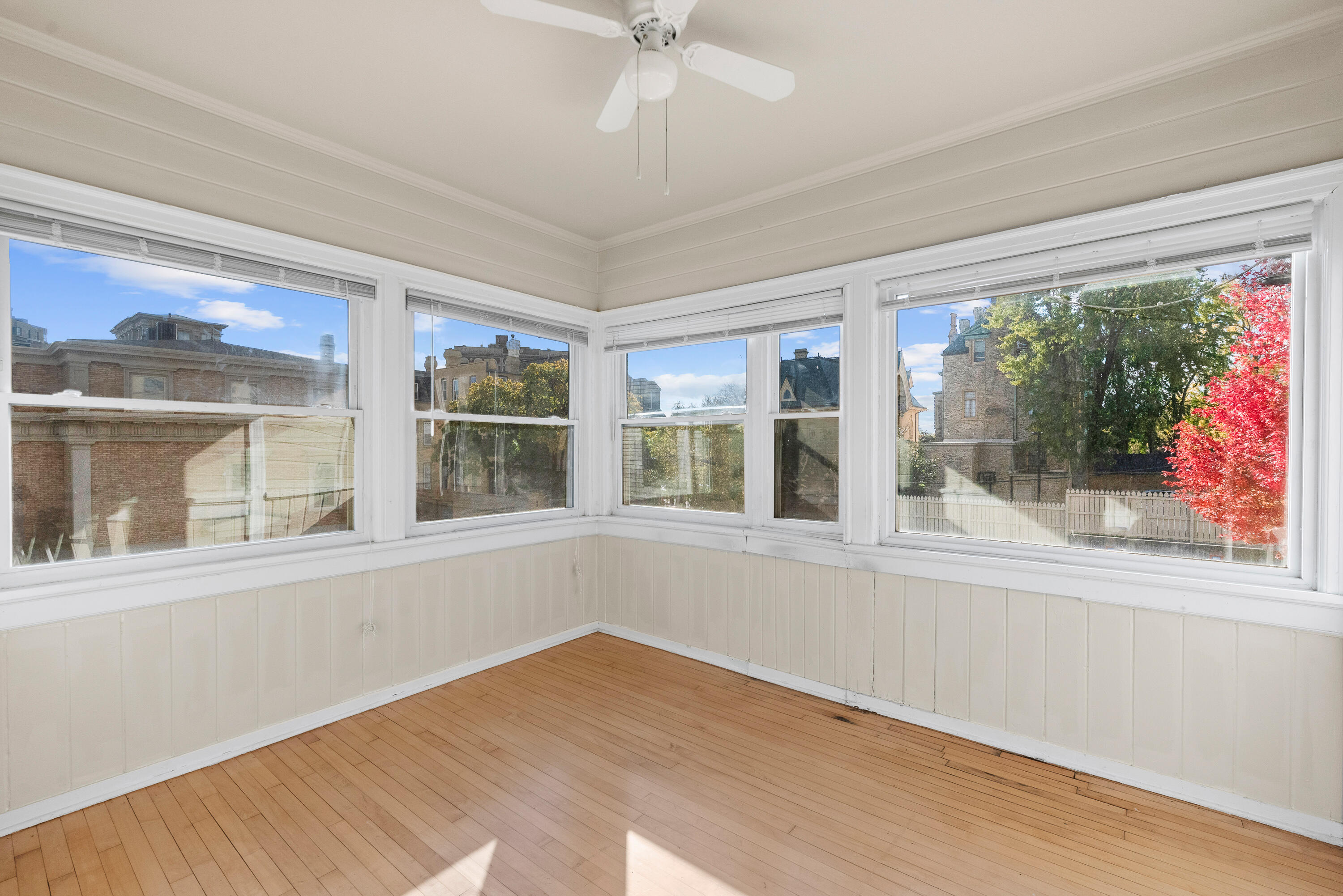 1115 East Knapp Street, Unit 2 Milwaukee, WI 53202 - Photo 15 of 18 Sunroom off Bedroom 3