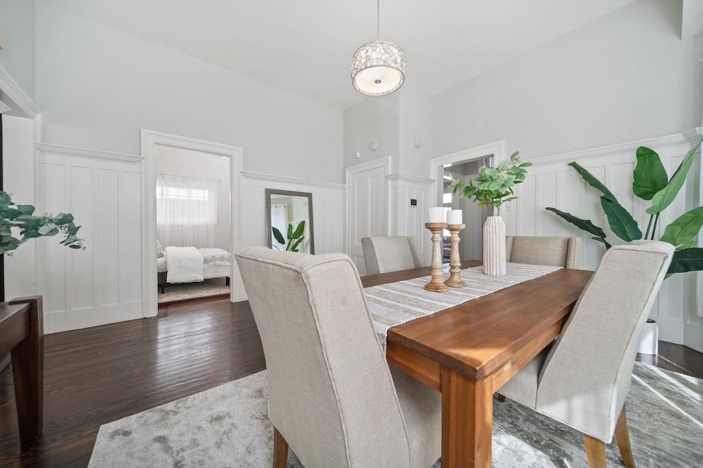 1731 11th Street Oakland, CA 94607 - Photo 11 of 35 a view of a dining room with furniture and wooden floor