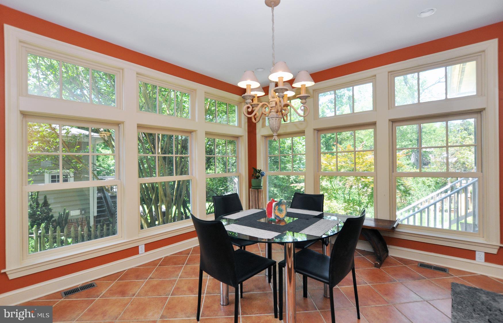 5411 Lambeth Road Bethesda, MD 20814 - Photo 13 of 43 Such a pleasant Breakfast Nook!