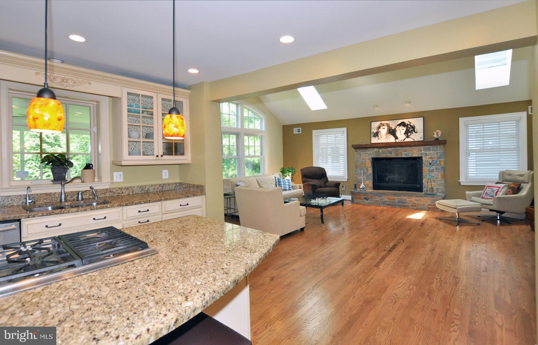 5411 Lambeth Road Bethesda, MD 20814 - Photo 8 of 43 Kitchen open to the Family Room