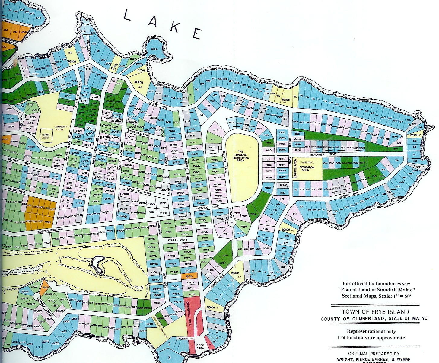 878 Sunset Road Standish, ME 04084 - Photo 2 of 30 Land use map