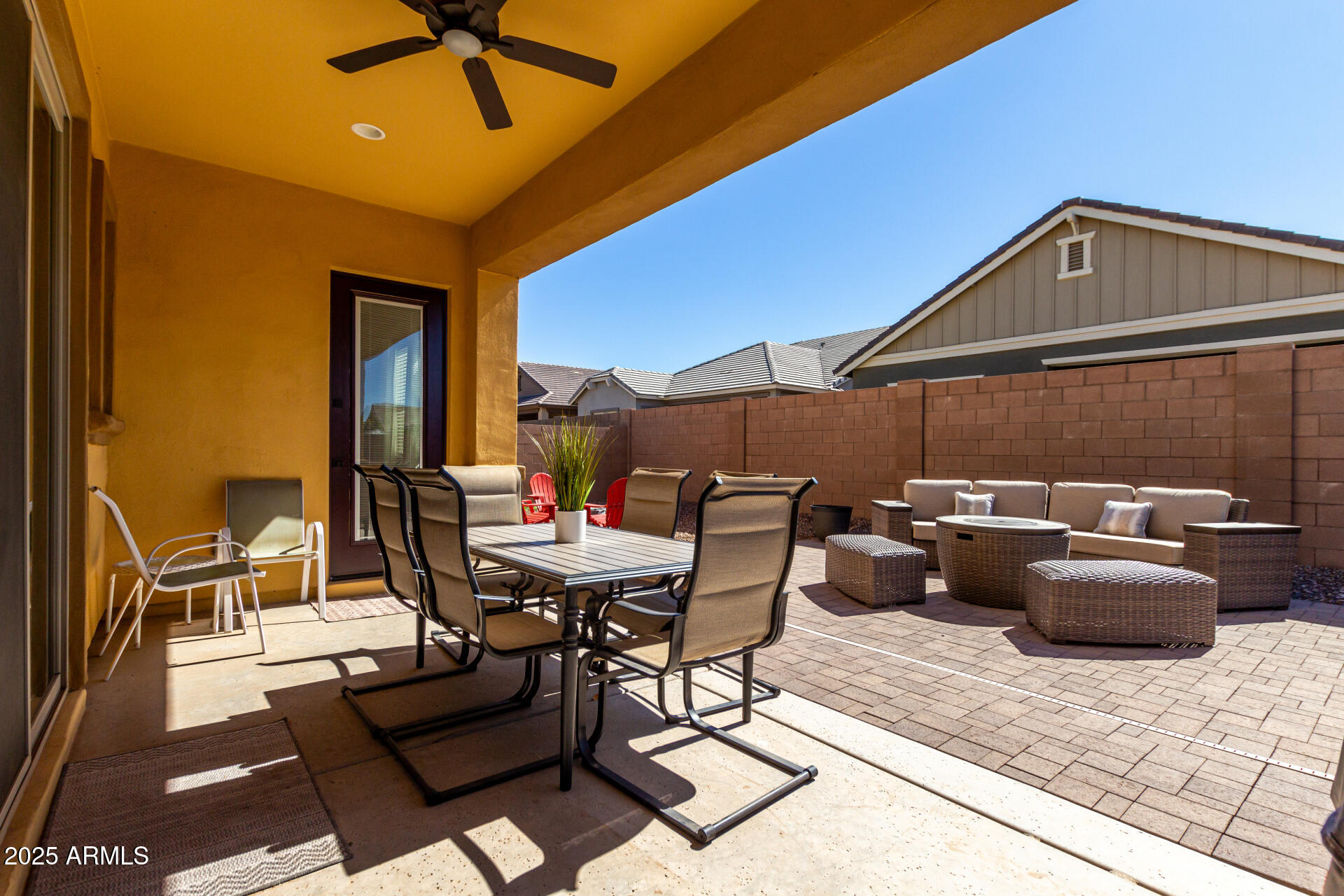 23129 East Carriage Way Queen Creek, AZ 85142 - Photo 41 of 50 a outdoor space with patio furniture