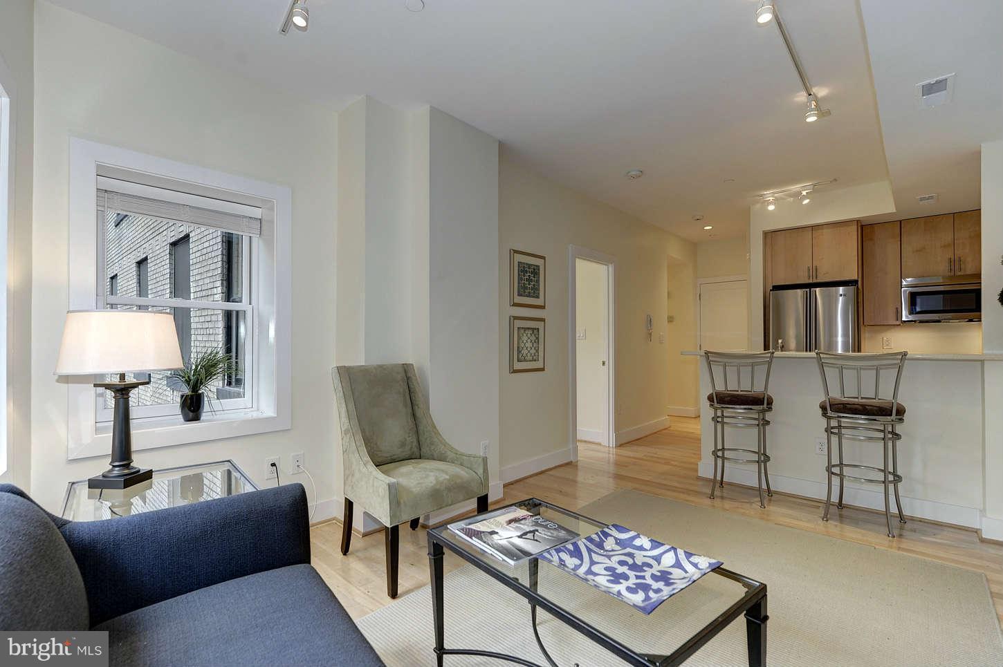 2922 18th Street Northwest, Unit 5 Washington, DC 20009 - Photo 7 of 13 Living Room