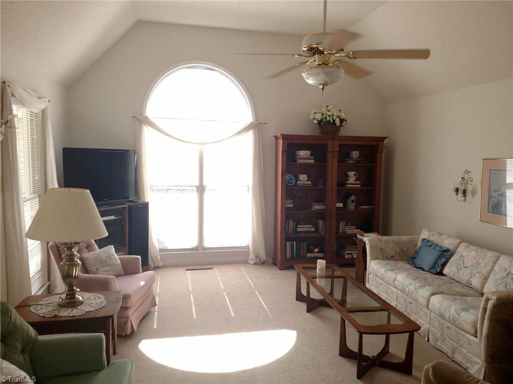 785 Carson Road Pilot Mountain, NC 27041 - Photo 16 of 30 Living-room with vaulted ceiling.