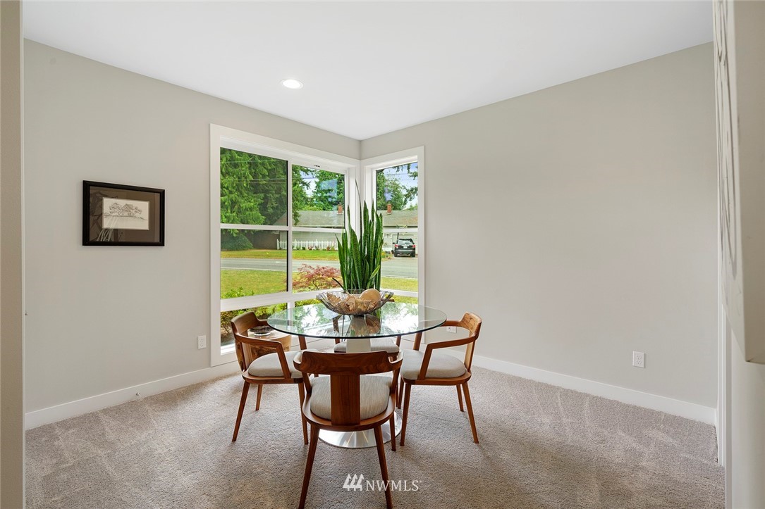 19824 86th Place West Edmonds, WA 98026 - Photo 32 of 40 a dining room with furniture and window