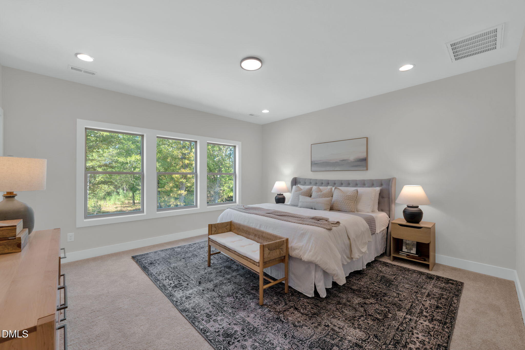 964 Double Helix Road Apex, NC 27523 - Photo 13 of 37 a bed room with a bed and a window